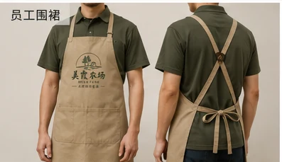 美霞农场员工围裙品牌效果